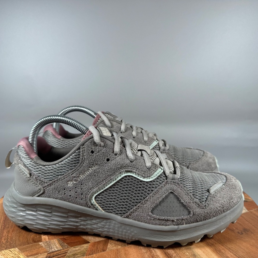 Columbia Bethany Women's Gray Mesh Trail‎ Running Shoes Sneakers Size 8